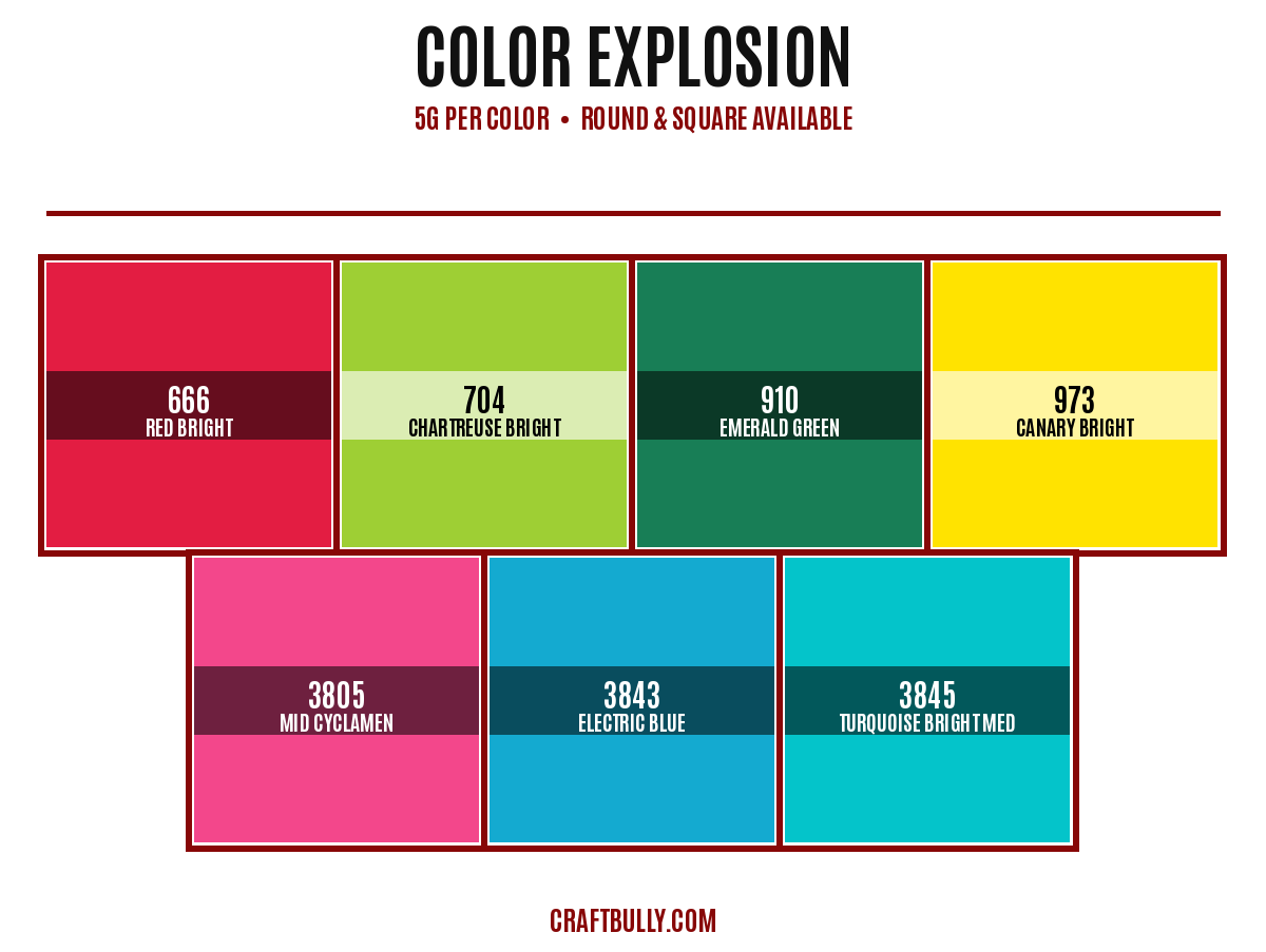 Color Explosion Diamond Dander Scoop Bundle