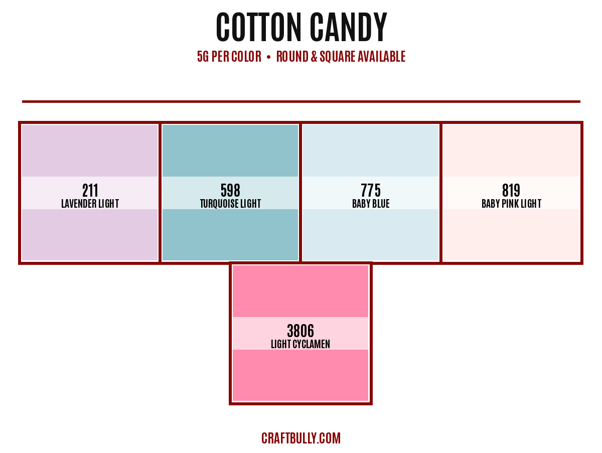 Cotton Candy Diamond Dander Scoop Bundle