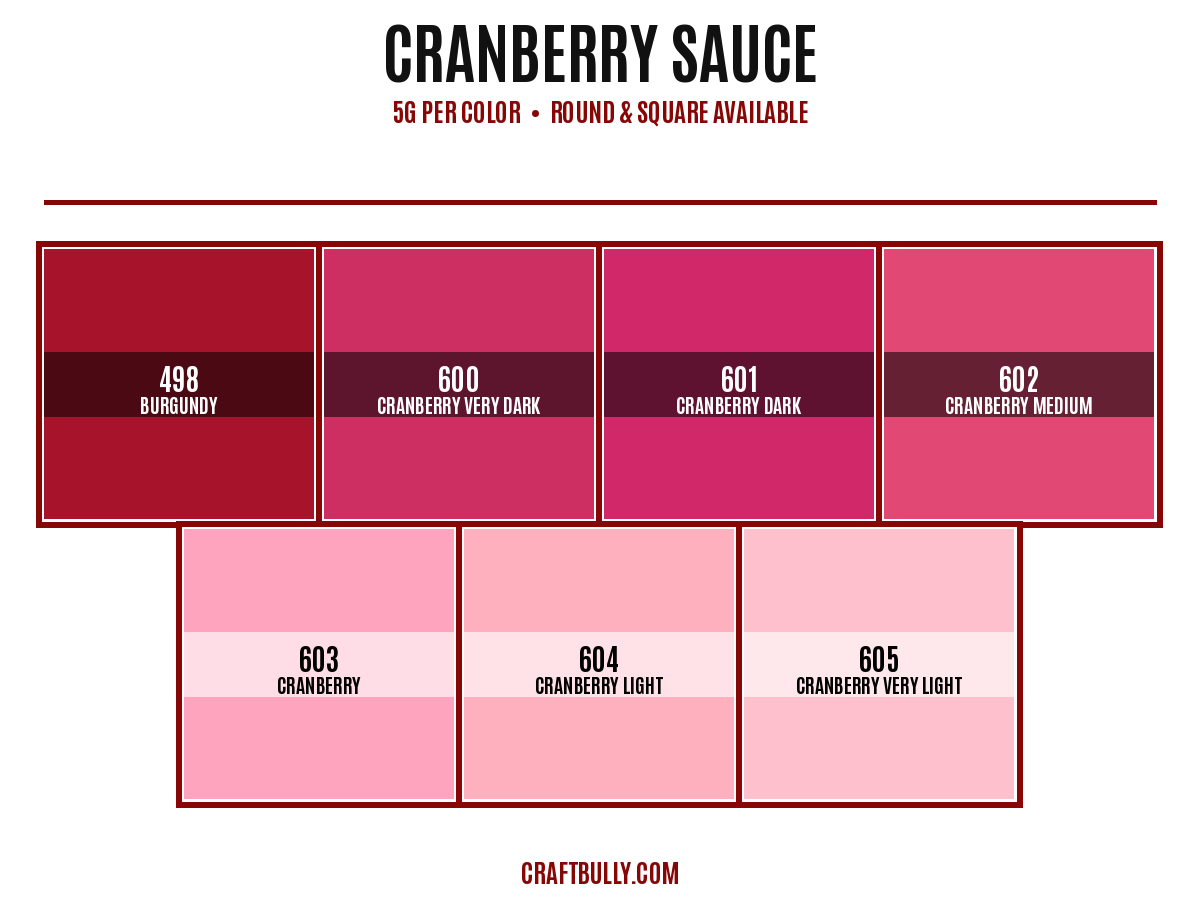 Cranberry Sauce Diamond Dander Scoop Bundle