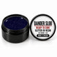 Craft Bully Dander Slob Dog E Fresh glitter UV resin in a 3 oz black jar.