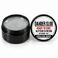 Craft Bully Dander Slob James Earl Bones glitter UV resin in a 3 oz black jar.