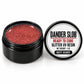Craft Bully Dander Slob Katy Scary glitter UV resin in a 1 oz black jar.