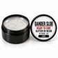 Craft Bully Dander Slob Lady glitter UV resin in a 3 oz black jar.