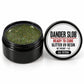 Craft Bully Dander Slob Lil Fetch glitter UV resin in a 1 oz black jar.