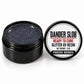 Craft Bully Dander Slob Poochie Bridges glitter UV resin in a 3 oz black jar.