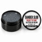 Craft Bully Dander Slob Snarled Out Boy glitter UV resin in a 3 oz black jar.