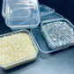 Mini Clear Plastic Storage Containers — Organizer Boxes for Beads, Jewelry & Crafts
