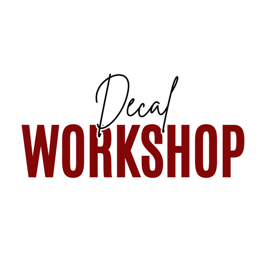 The Bully Pen: Decal Workshop