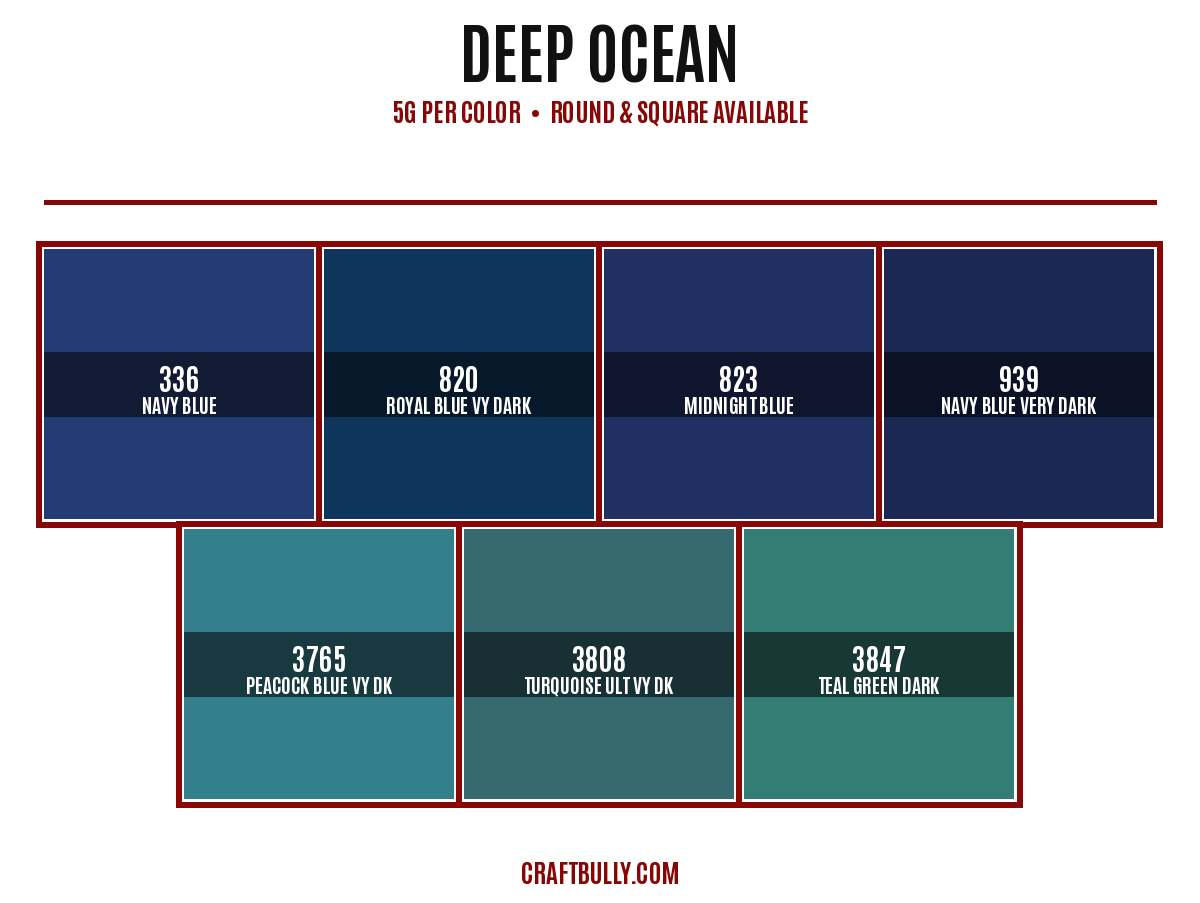 Deep Ocean Diamond Dander Scoop Bundle