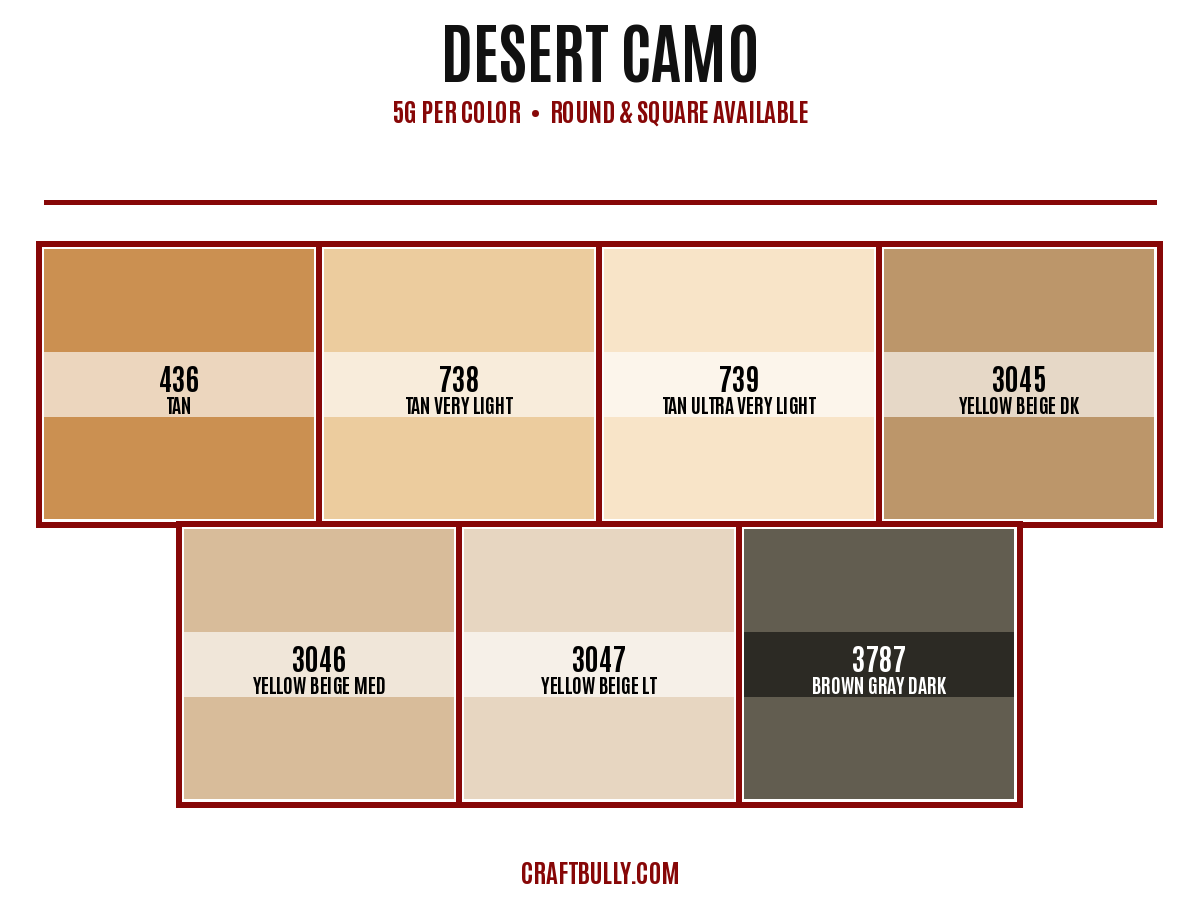 Desert Camo Diamond Dander Scoop Bundle