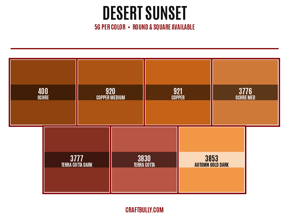 Desert Sunset Diamond Dander Scoop Bundle