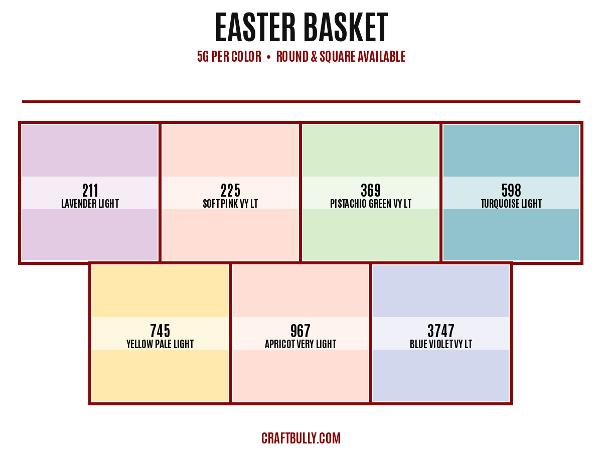 Easter Basket Diamond Dander Scoop Bundle