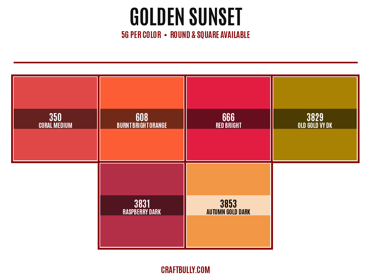 Golden Sunset Diamond Dander Scoop Bundle