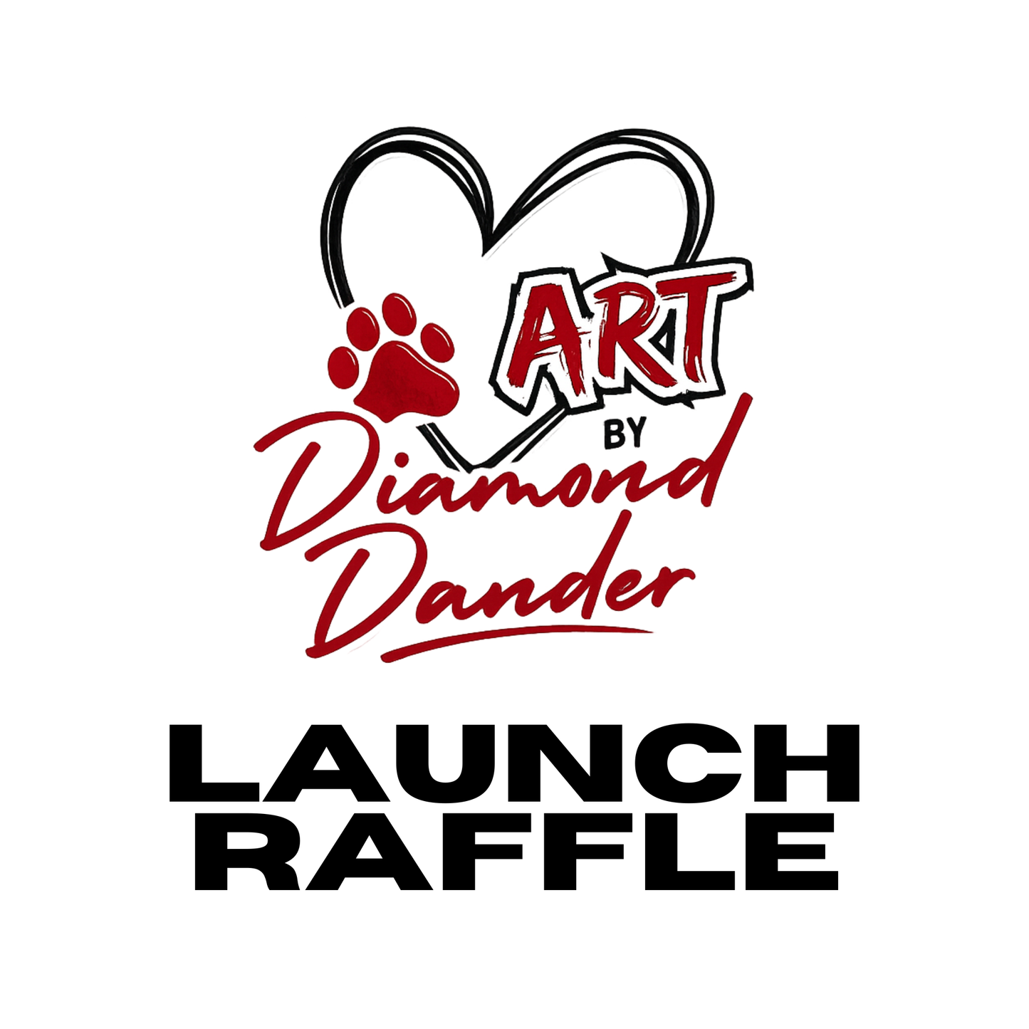 Art By Diamond Dander Launch Raffle