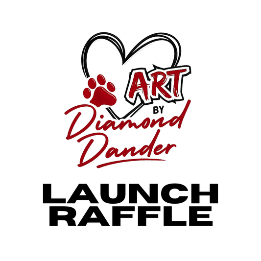 Art By Diamond Dander Launch Raffle