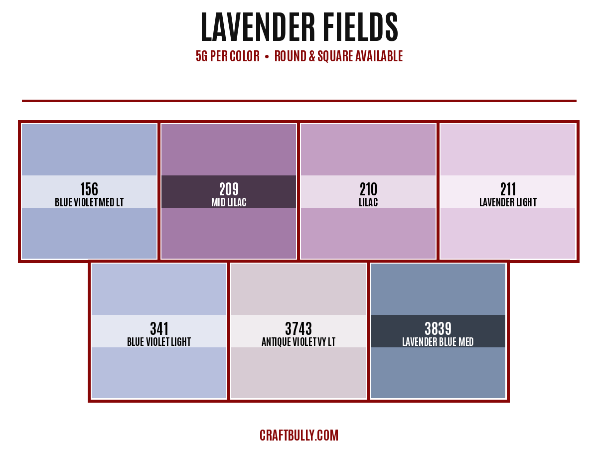 Lavender Fields Diamond Dander Scoop Bundle