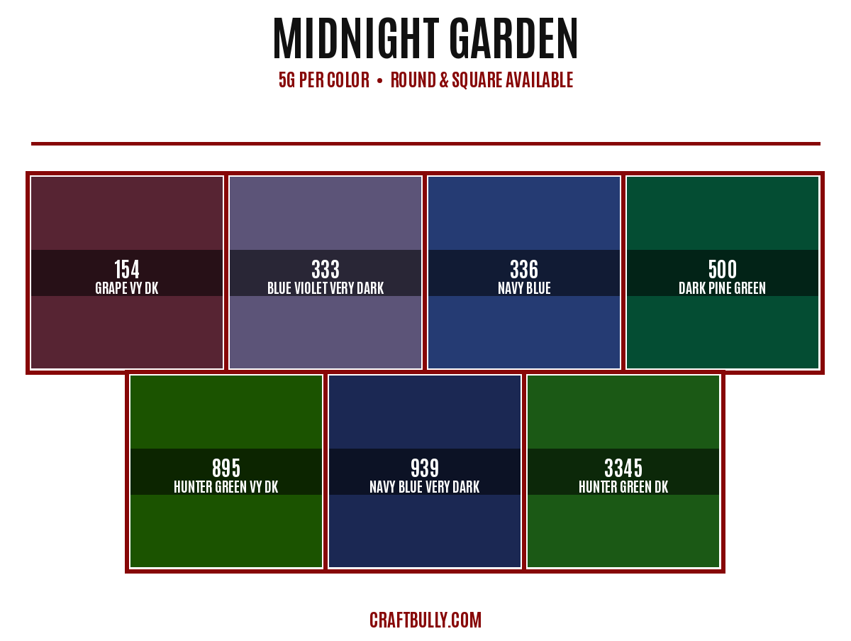 Midnight Garden Diamond Dander Scoop Bundle