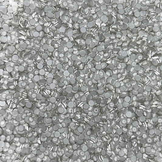 Diamond Dander: SS10 Neon White Glass Rhinestones