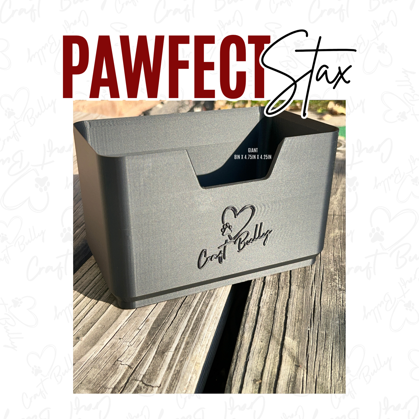 PAWfect Stax — Your Stackable Storage Solution