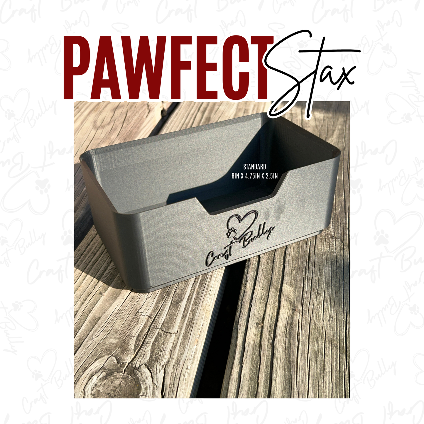 PAWfect Stax — Your Stackable Storage Solution