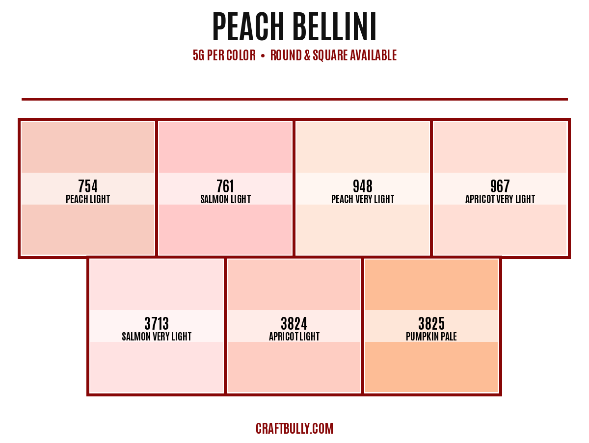 Peach Bellini Diamond Dander Scoop Bundle