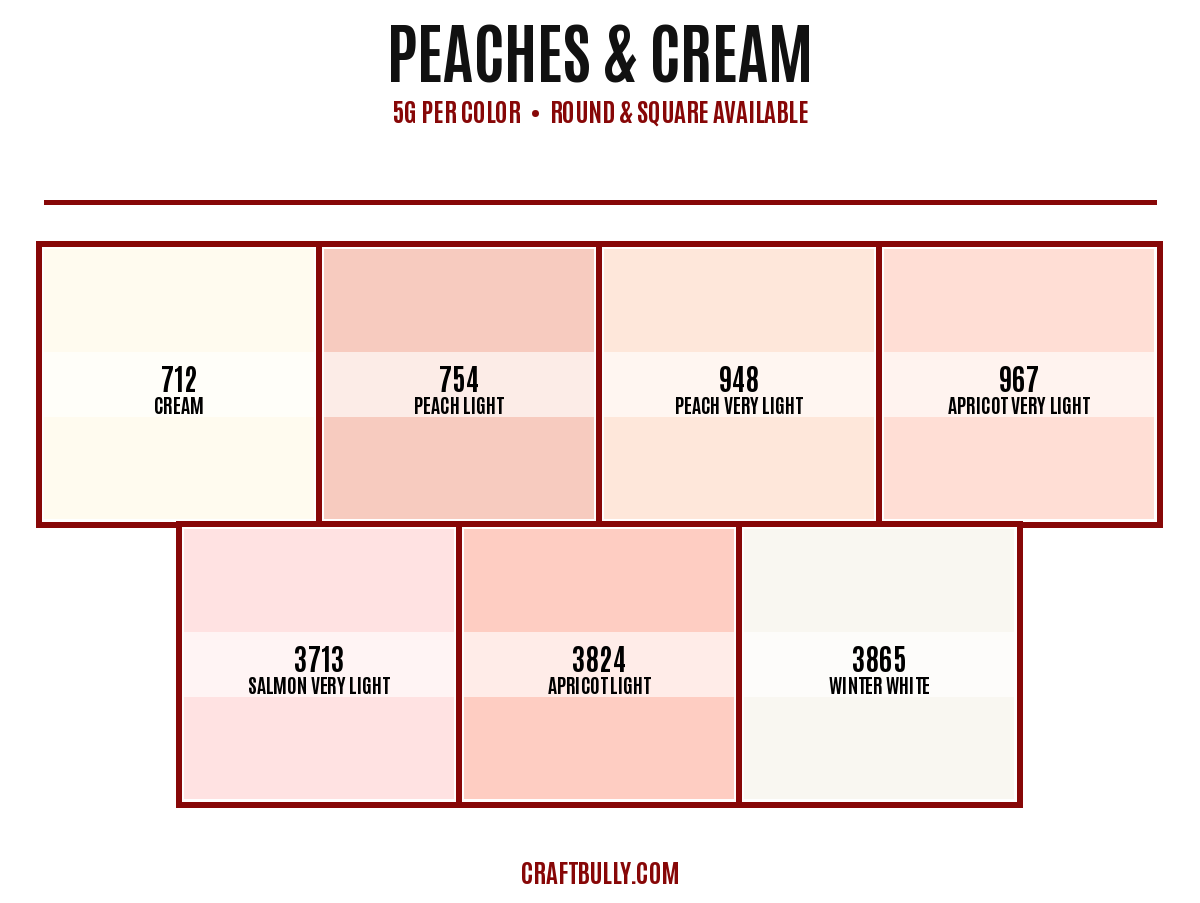 Peaches & Cream Diamond Dander Scoop Bundle