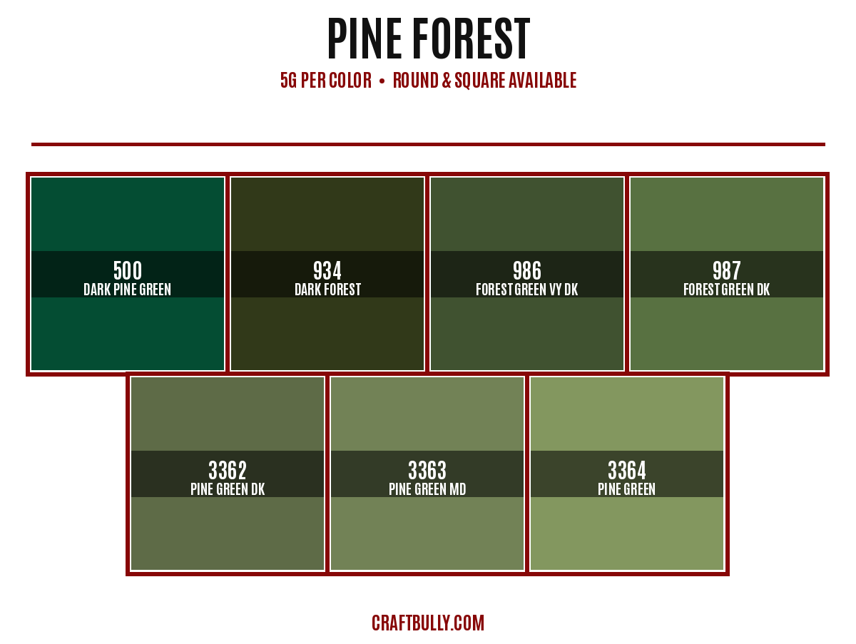 Pine Forest Diamond Dander Scoop Bundle