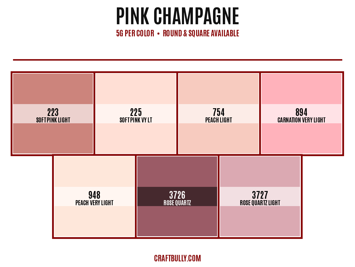 Pink Champagne Diamond Dander Scoop Bundle