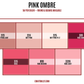 Pink Ombre Diamond Dander Scoop Bundle