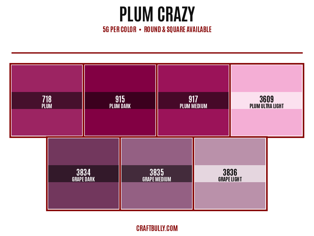 Plum Crazy Diamond Dander Scoop Bundle