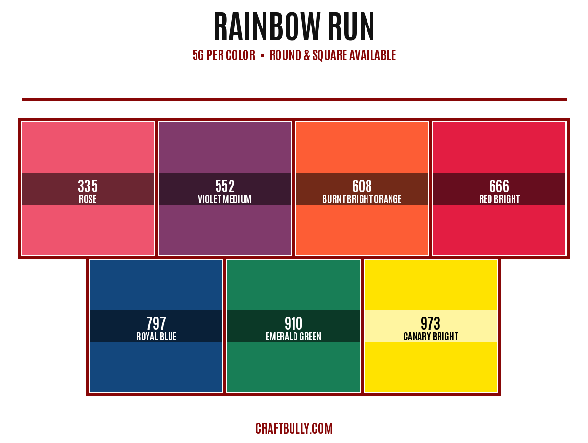 Rainbow Run Diamond Dander Scoop Bundle
