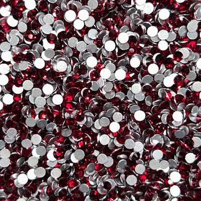 Diamond Dander: SS10 Siam Glass Rhinestones