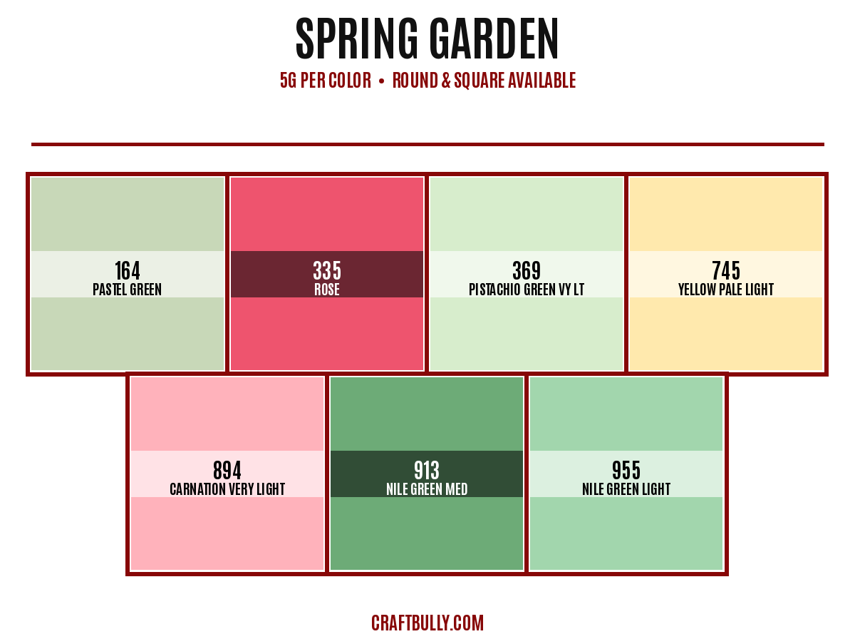 Spring Garden Diamond Dander Scoop Bundle