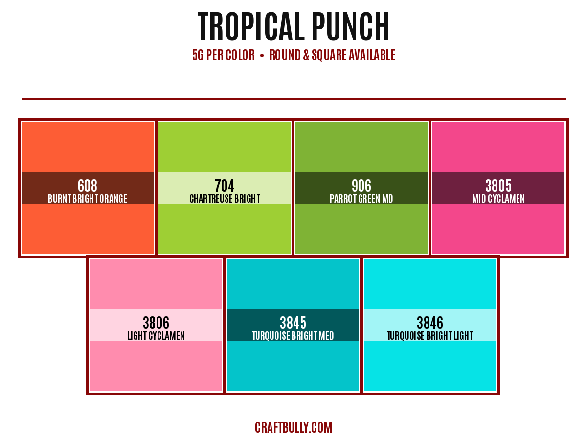 Tropical Punch Diamond Dander Scoop Bundle