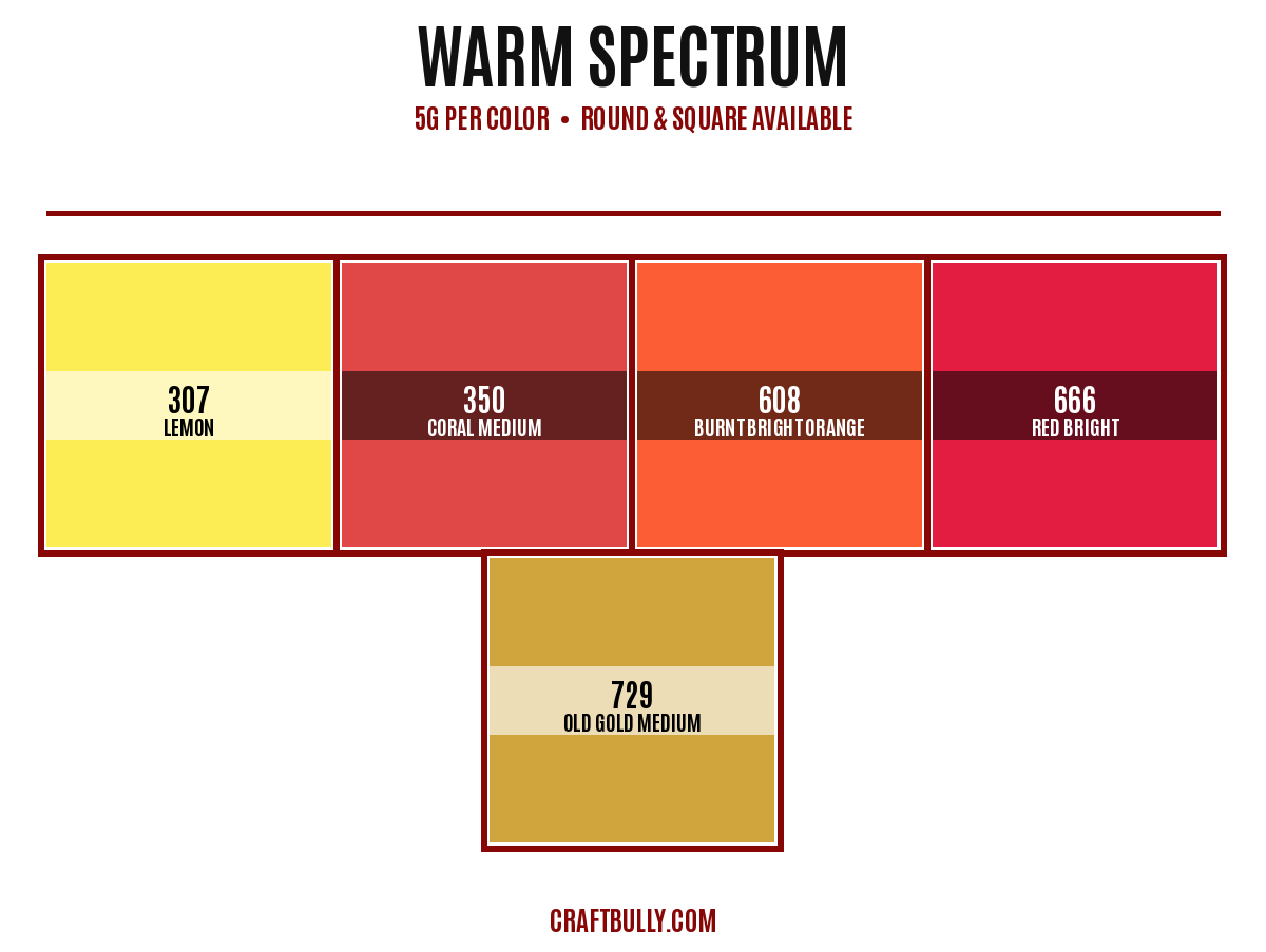Warm Spectrum Diamond Dander Scoop Bundle